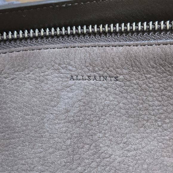 EUC All Saints Suede Cooper Backpack - Picture 4 of 6